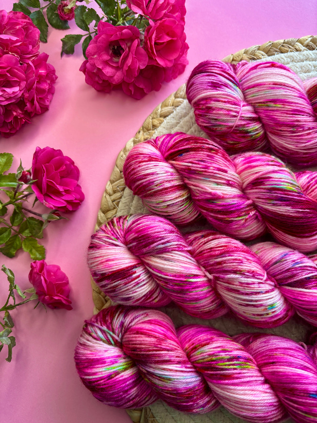 Merino's socks Rose Garden