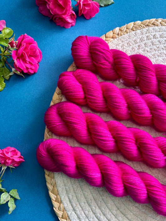 Merino's socks Pivoine