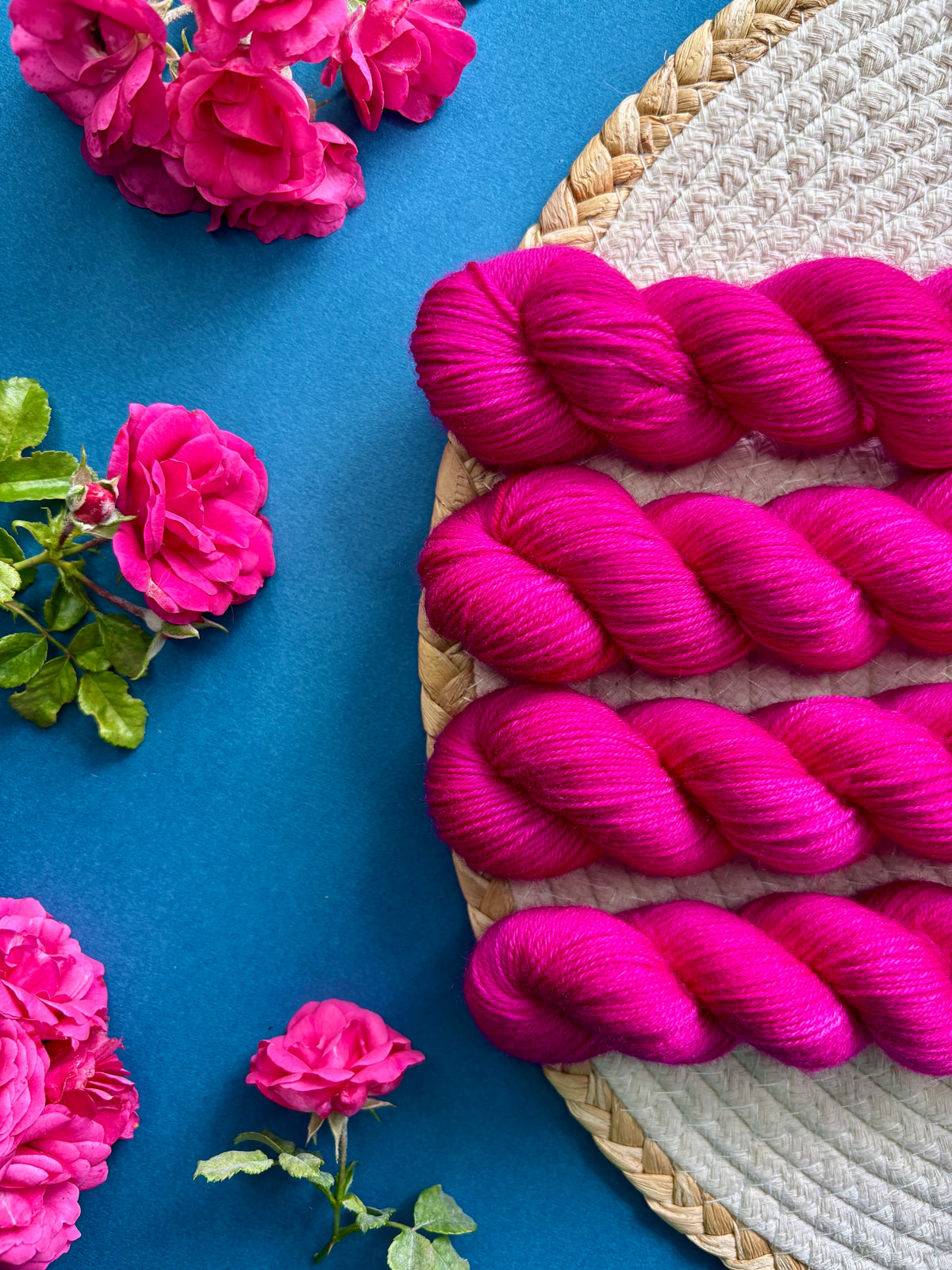 Merino's socks Pivoine