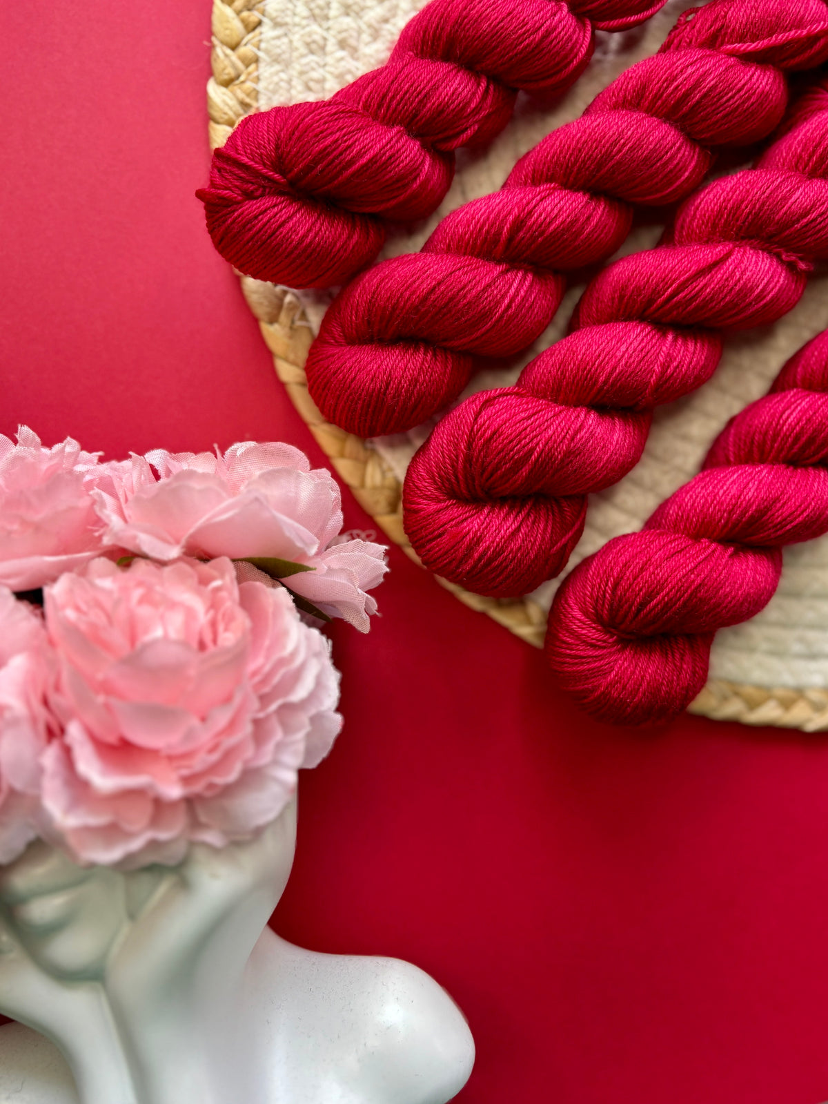 Merino's socks Rubis