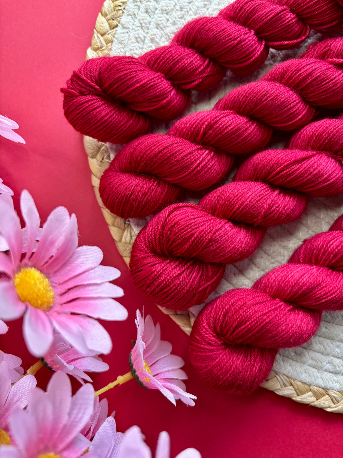 Merino's socks Rubis
