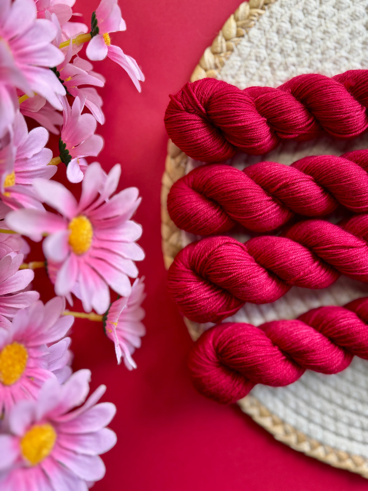 Merino's socks Rubis