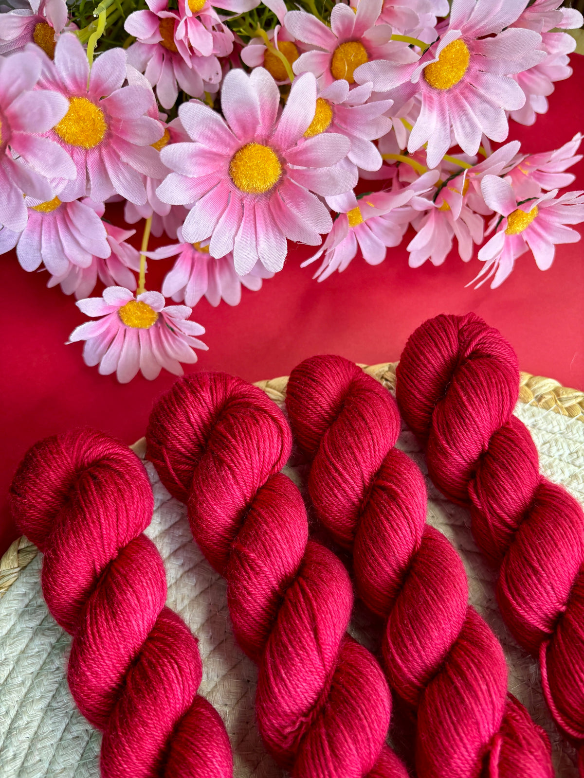 Merino's socks Rubis