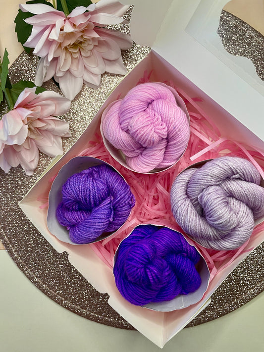 Boite multi cupcake Ultra-Violet