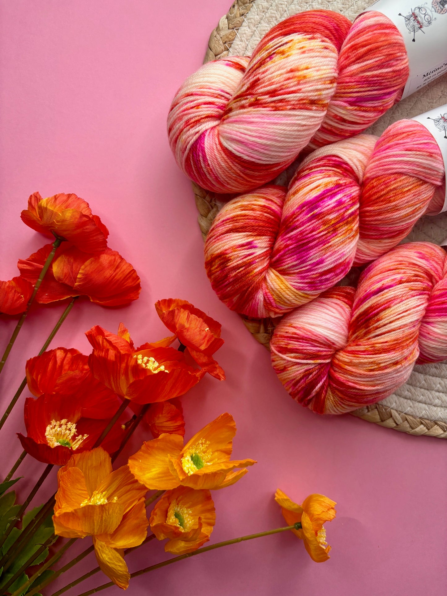 Merino's socks Rose Georgeous