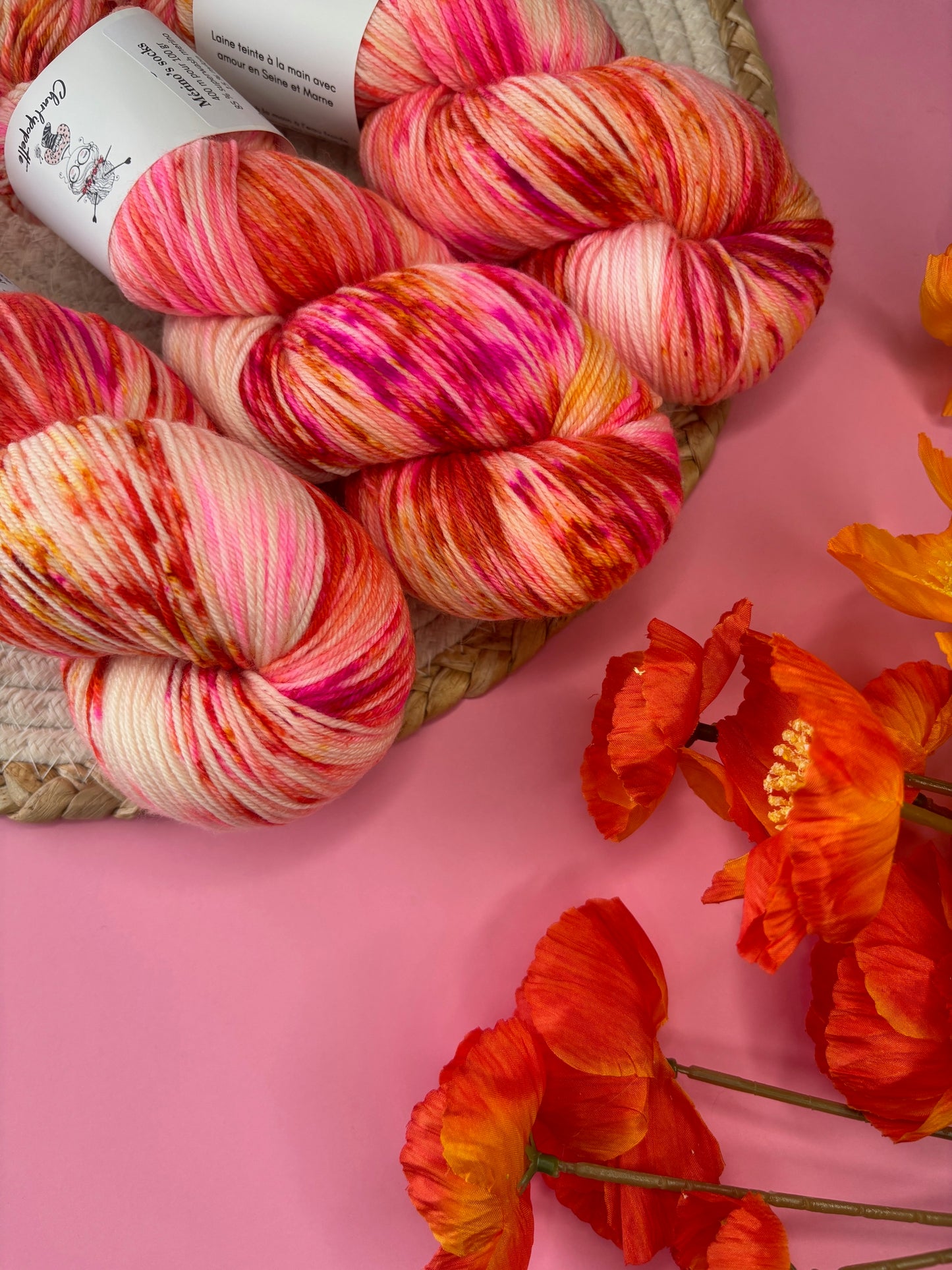 Merino's socks Rose Georgeous