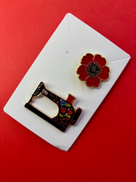 Pin's Coquelicot