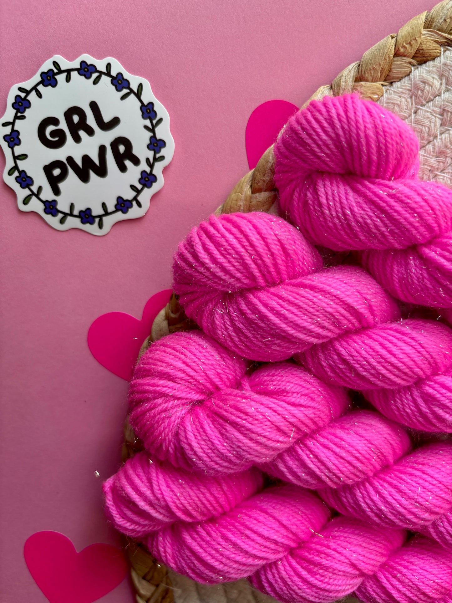 Merino's socks Mini paillettes Girl Power