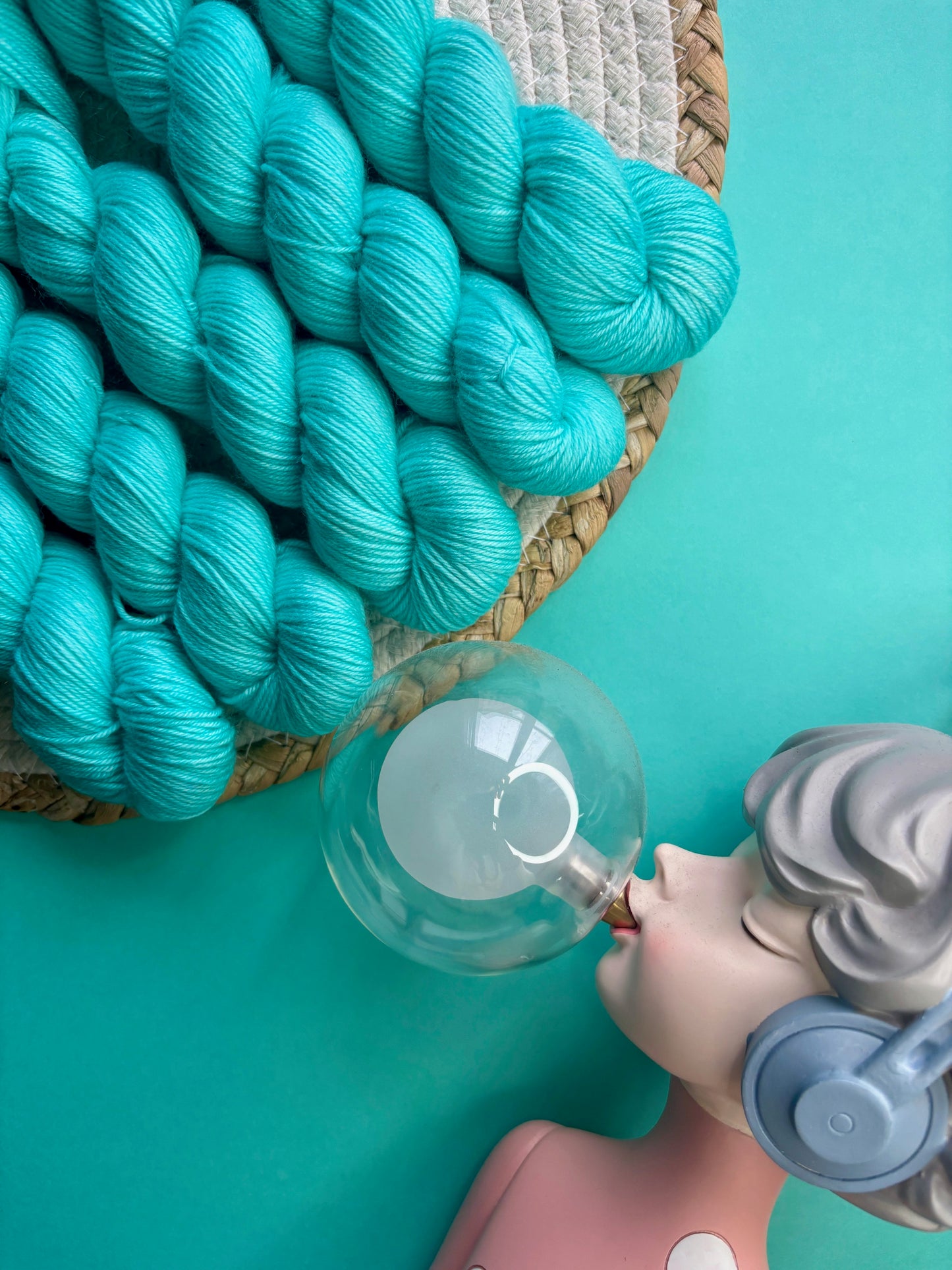 Merino's socks Aigue-marine