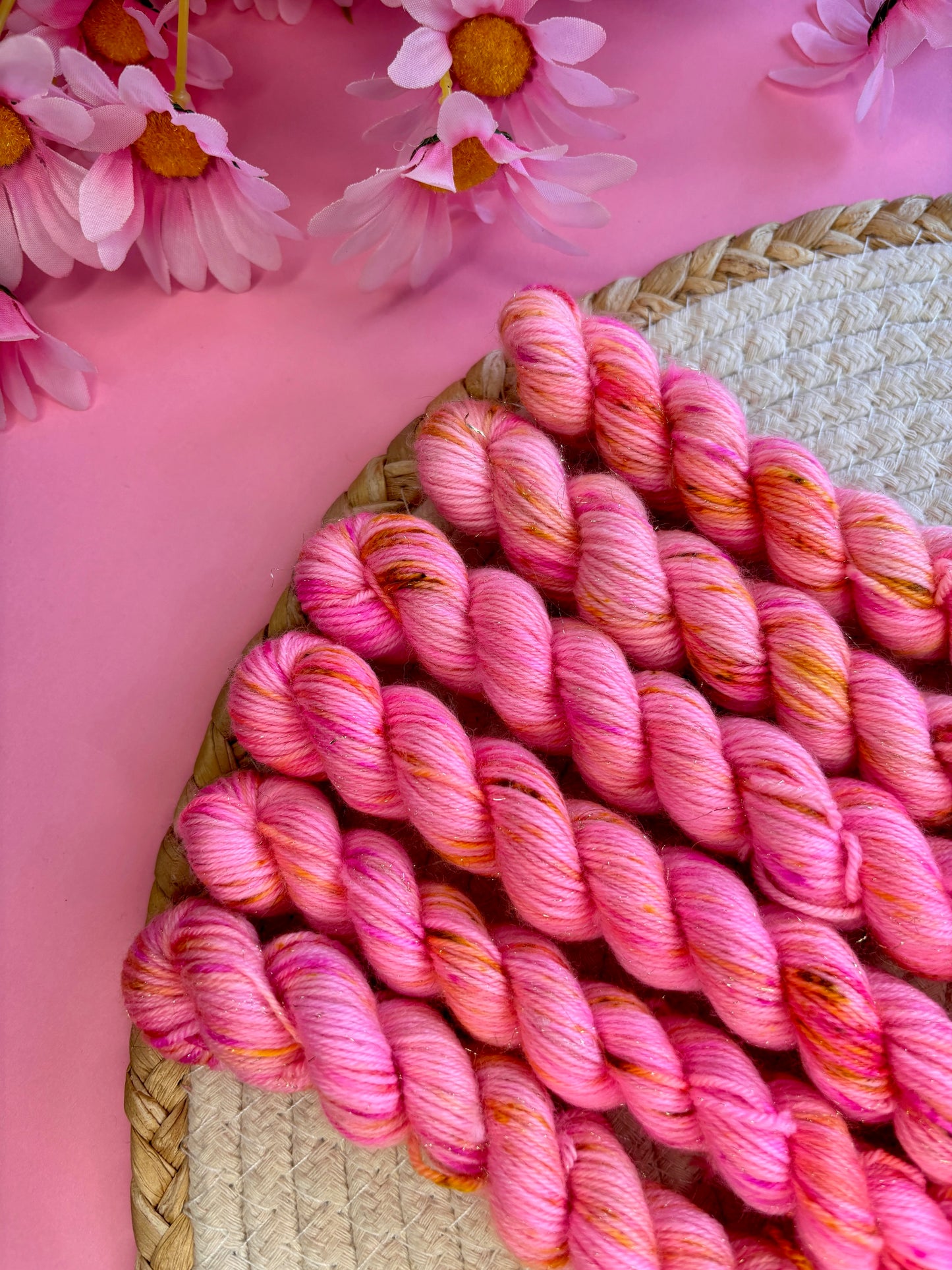 Merino's socks Mini paillettes Marguerite