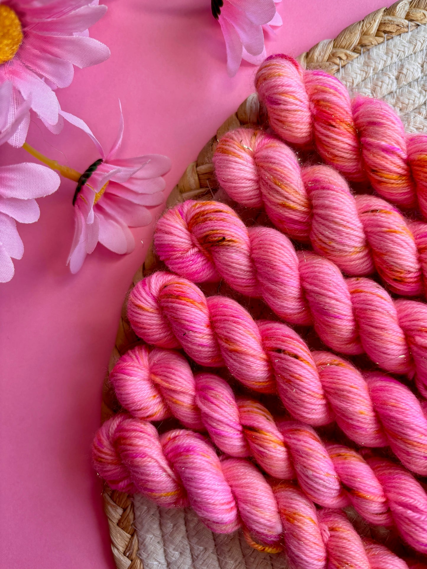 Merino's socks Mini paillettes Marguerite