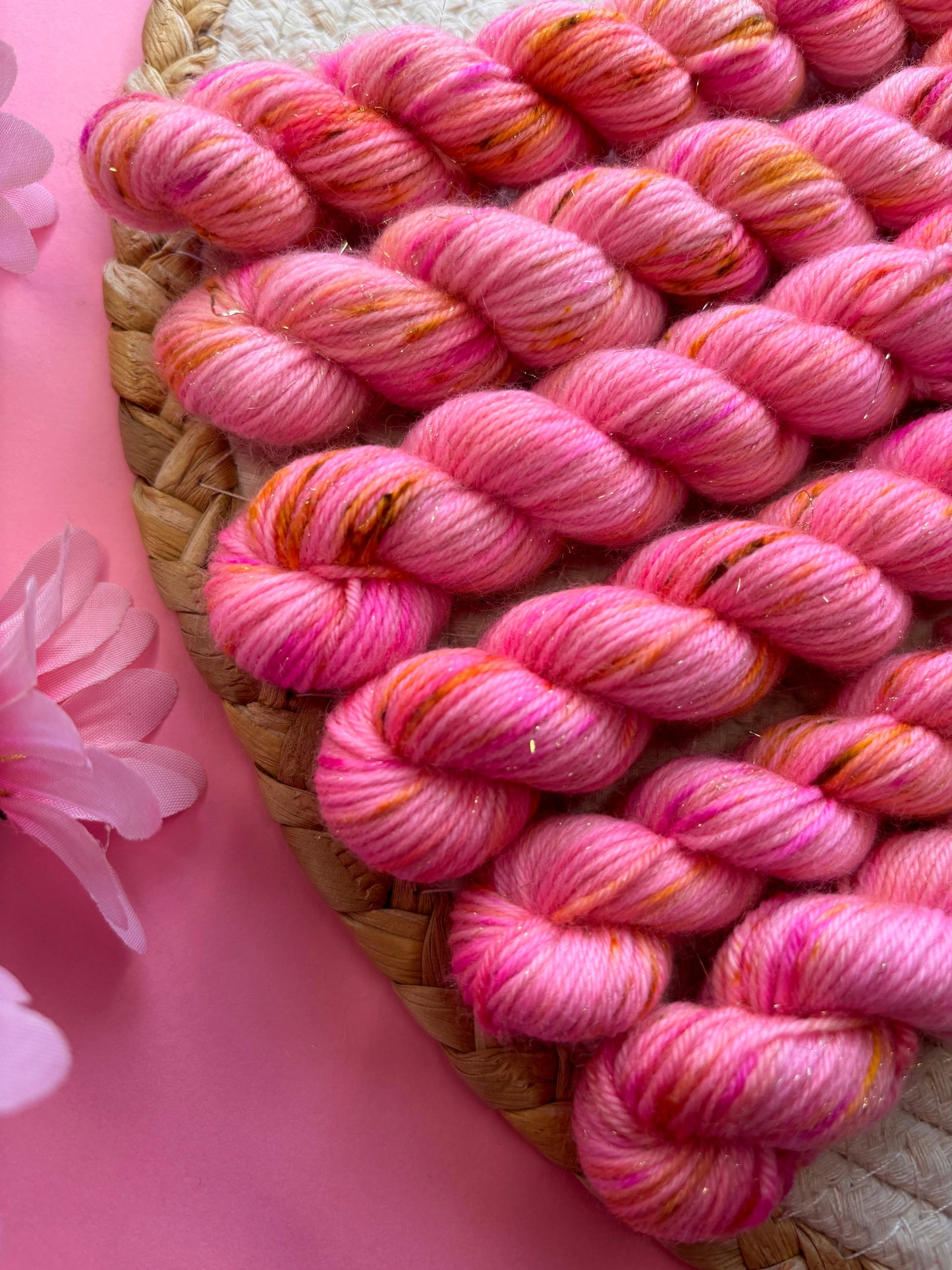 Merino's socks Mini paillettes Marguerite