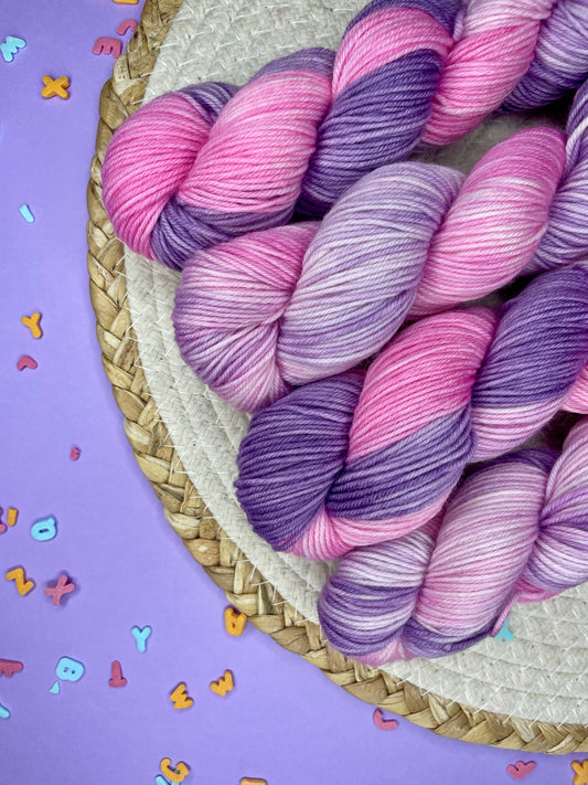 Merino's socks Hortensia